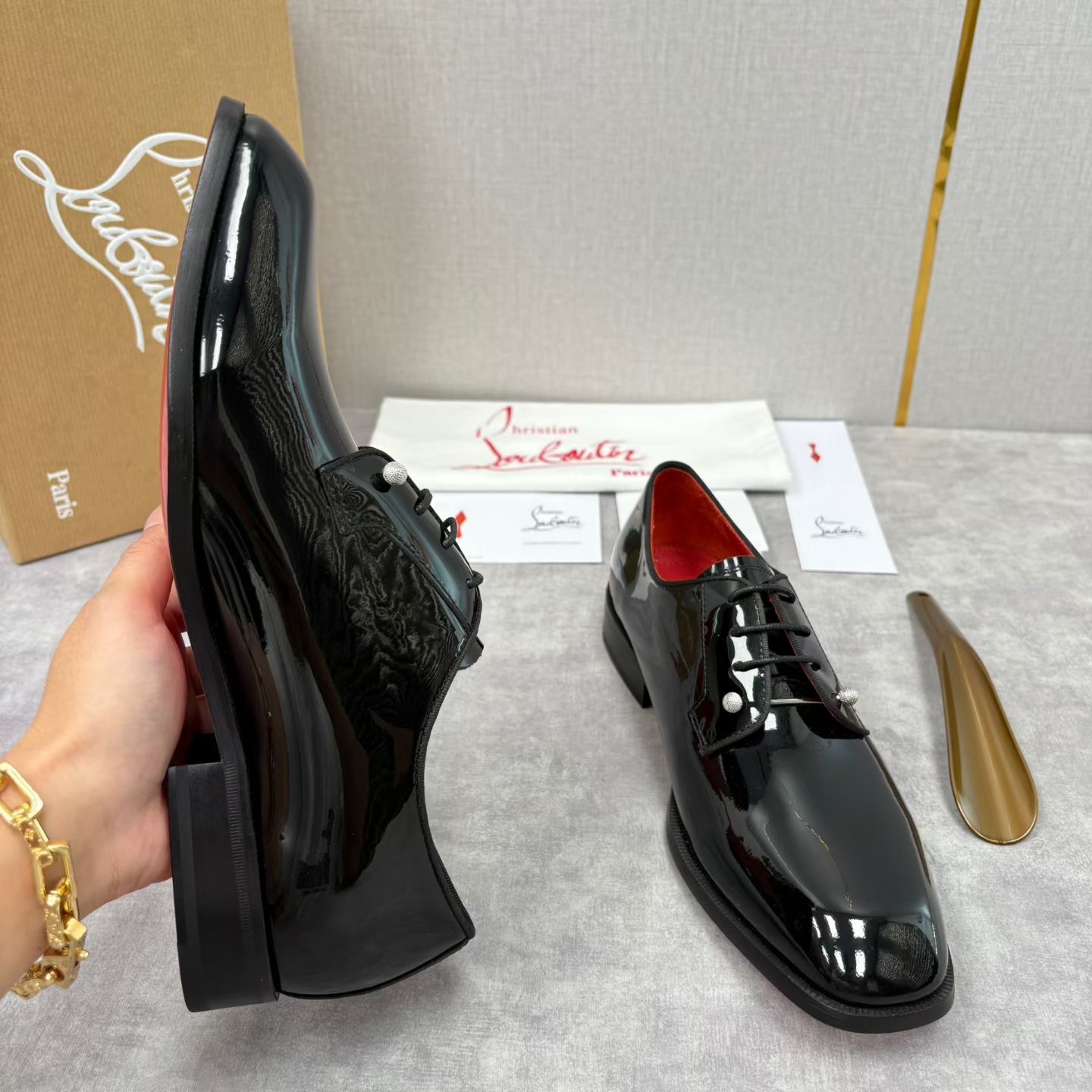 Cistian Louboutin shoe